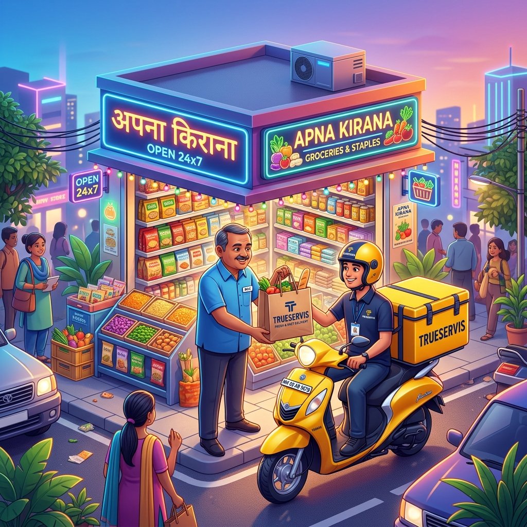 Kirana Store Local Delivery